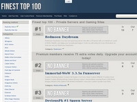 Finest top 100 Game Sites