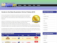 Online Pokies Australia - #1 Top AU Online Mobile Pokies Sites 2016